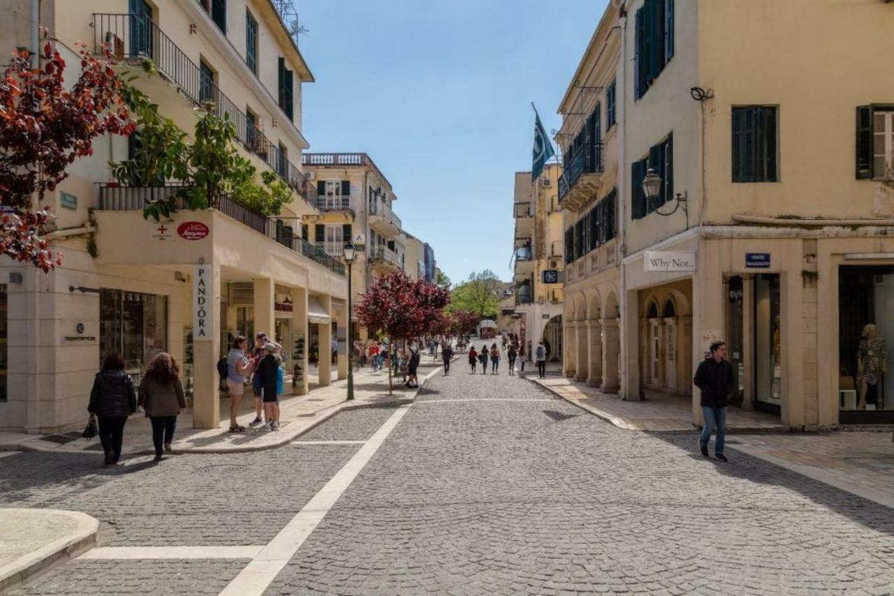 Sidewalk Apartment Corfu  Luaran gambar